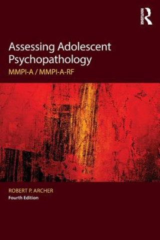 Carte Assessing Adolescent Psychopathology Robert P Archer