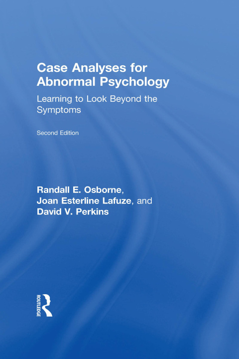 Kniha Case Analyses for Abnormal Psychology Randall E. Osborne
