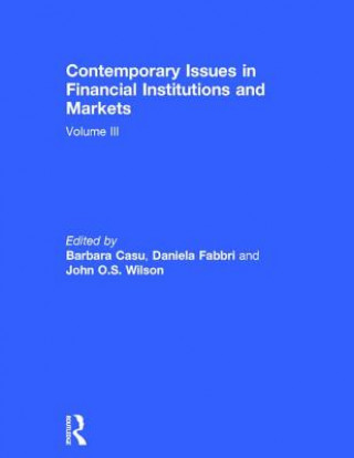 Książka Contemporary Issues in Financial Institutions and Markets 