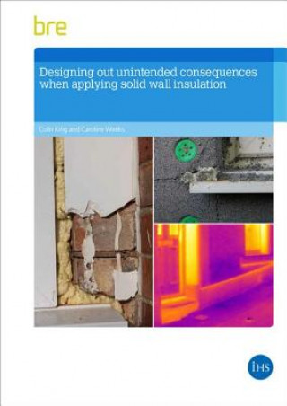 Kniha Designing Out Unintended Consequences When Undertaking Solid Wall Insulation Colin King