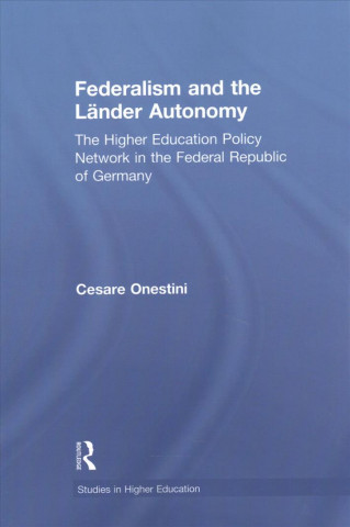 Buch Federalism and the Lander Autonomy Cesare Onestini