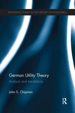 Kniha German Utility Theory John S. Chipman