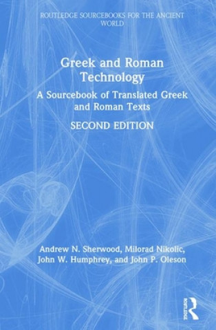 Knjiga Greek and Roman Technology Andrew N. Sherwood