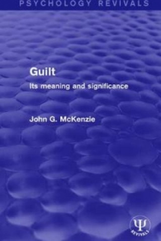 Knjiga Guilt John Grant McKenzie