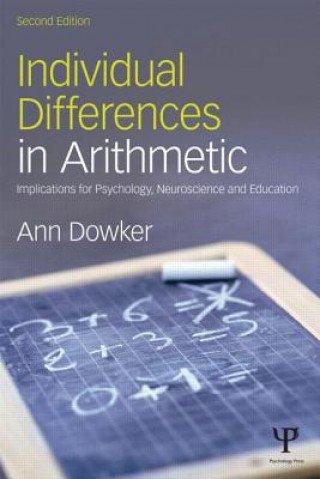 Kniha Individual Differences in Arithmetic Ann Dowker