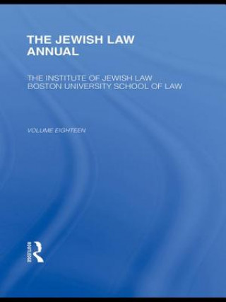 Βιβλίο Jewish Law Annual 