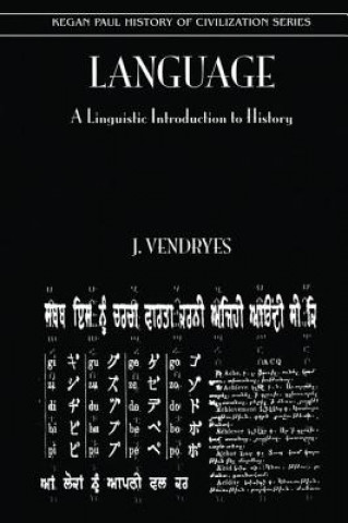 Kniha Language Joseph Vendryes
