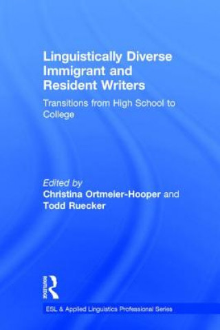 Carte Linguistically Diverse Immigrant and Resident Writers Christina Ortmeier-Hooper