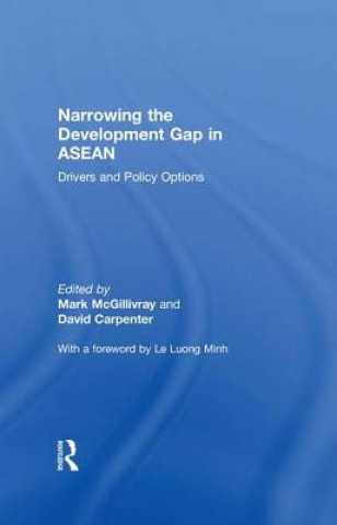 Kniha Narrowing the Development Gap in ASEAN Mark McGillivray