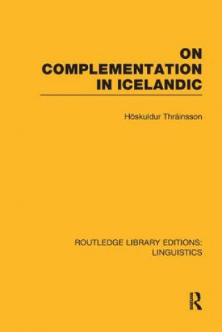 Carte On Complementation in Icelandic Hoskuldur Thrainsson