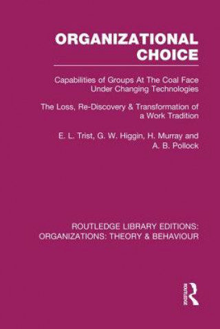 Carte Organizational Choice (RLE: Organizations) TRIST