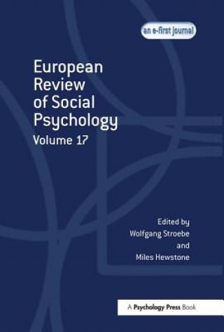 Książka European Review of Social Psychology Wolfgang Stroebe