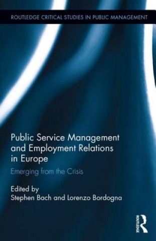 Book Public Service Management and Employment Relations in Europe Stephen Bach