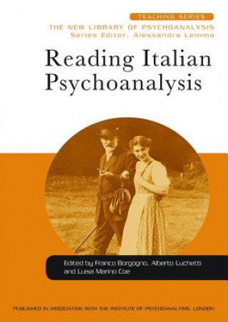 Kniha Reading Italian Psychoanalysis 