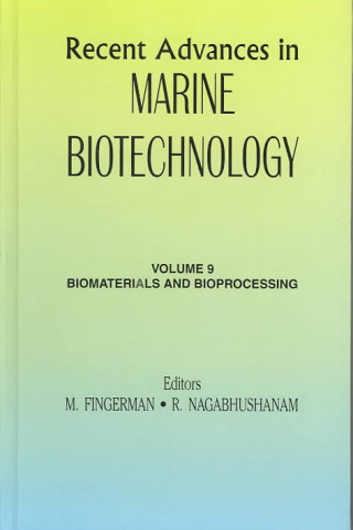 Kniha Recent Advances in Marine Biotechnology 