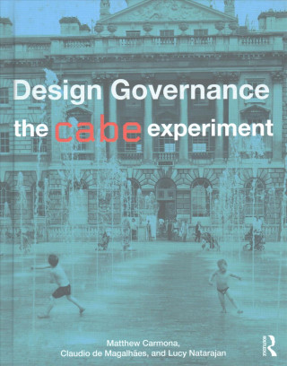 Könyv Design Governance Professor Matthew Carmona
