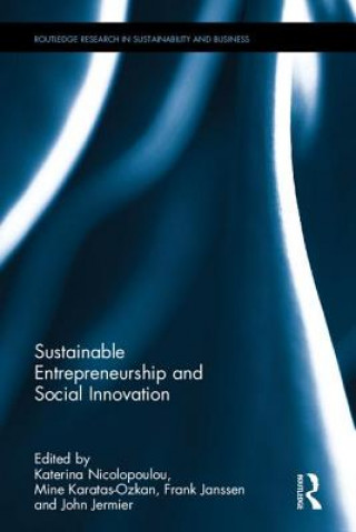 Książka Sustainable Entrepreneurship and Social Innovation 