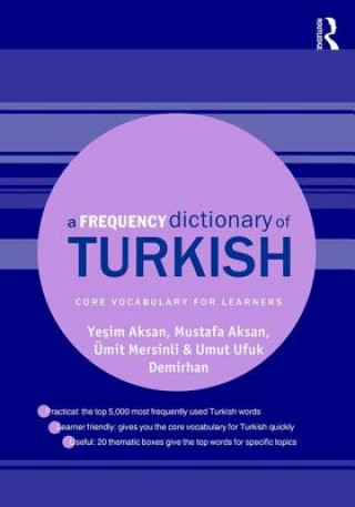 Carte Frequency Dictionary of Turkish Yesim Aksan