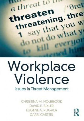 Kniha Workplace Violence Eugene A. Rugala