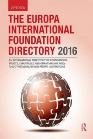 Książka Europa International Foundation Directory Europa Publications