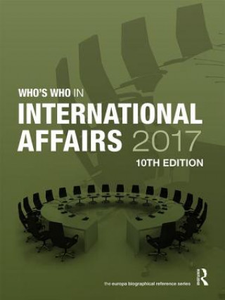 Carte Who's Who in International Affairs 2017 Europa Publications