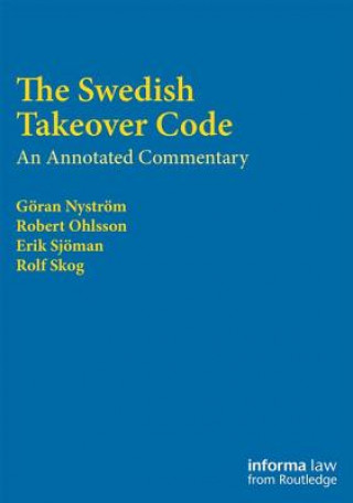 Könyv Swedish Takeover Code Rolf Skog