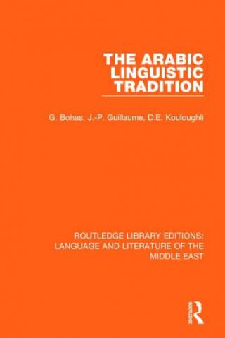 Book Arabic Linguistic Tradition Georges Bohas