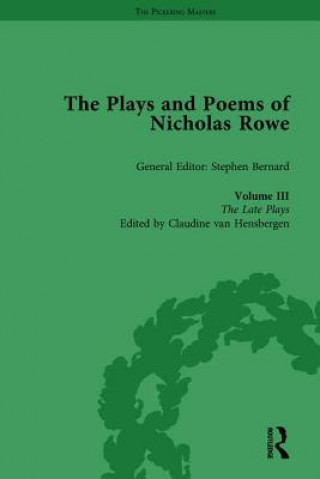 Knjiga Plays and Poems of Nicholas Rowe, Volume III 