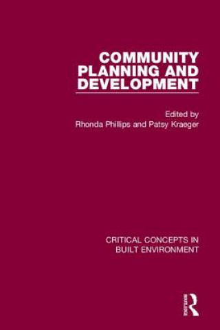 Kniha Community Planning and Development Rhonda Phillips