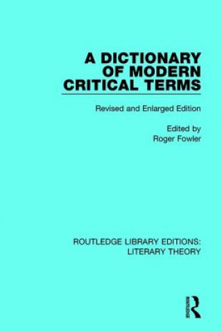 Carte Dictionary of Modern Critical Terms 