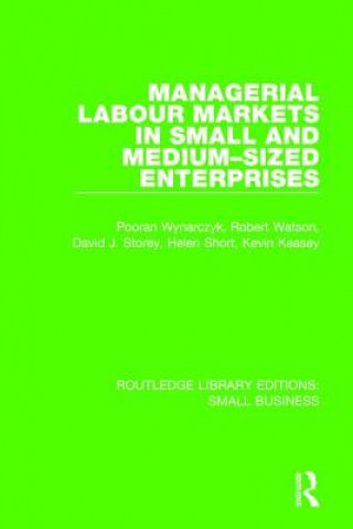 Kniha Managerial Labour Markets in Small and Medium-Sized Enterprises Pooran Wynarczyk