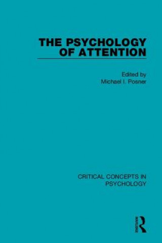 Kniha Psychology of Attention Michael I. Posner