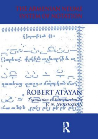 Carte Armenian Neume System of Notation R. A. At'ayan