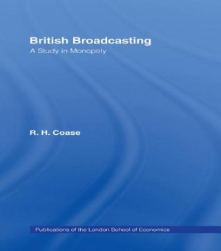 Knjiga British Broadcasting R. H. Coase