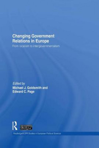 Βιβλίο Changing Government Relations in Europe Michael J. Goldsmith