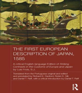Carte First European Description of Japan, 1585 S. J. Luis Frois