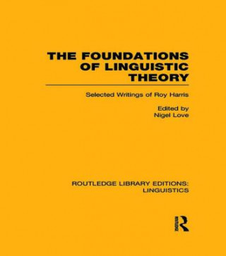 Buch Foundations of Linguistic Theory (RLE Linguistics B: Grammar) 