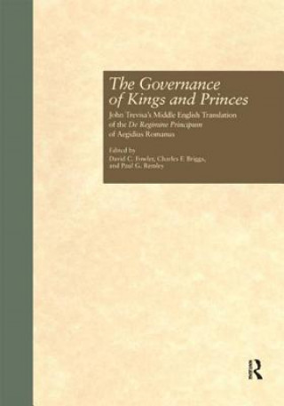 Książka Governance of Kings and Princes 