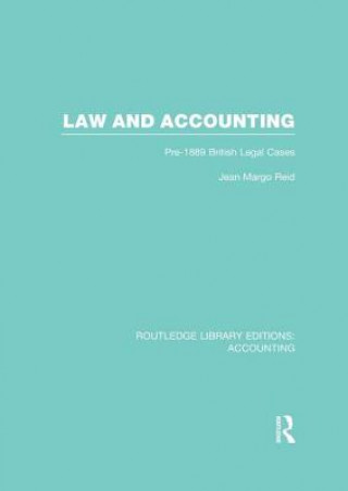Könyv Law and Accounting (RLE Accounting) 