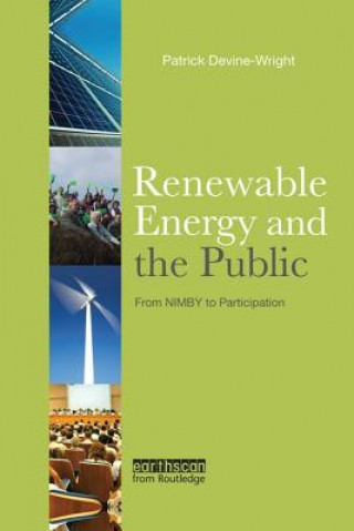 Kniha Renewable Energy and the Public Patrick Devine-Wright