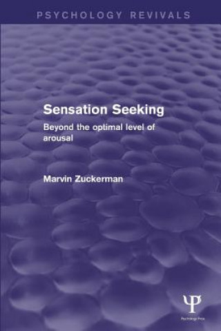 Carte Sensation Seeking (Psychology Revivals) Zuckerman
