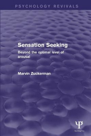 Książka Sensation Seeking (Psychology Revivals) Zuckerman