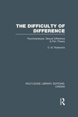 Livre Difficulty of Difference D. N. Rodowick