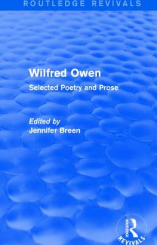 Buch Wilfred Owen (Routledge Revivals) 