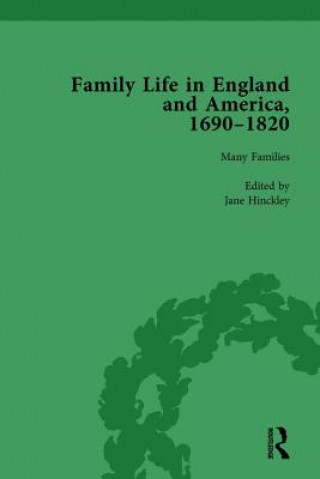 Książka Family Life in England and America, 1690-1820, vol 1 Rachel Cope