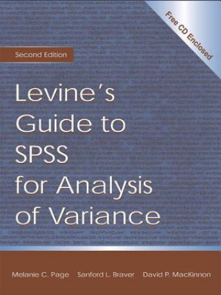Carte Levine's Guide to SPSS for Analysis of Variance Sanford L. Braver