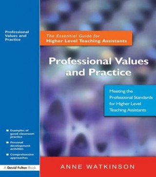 Könyv Professional Values and Practice Anne Watkinson