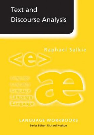 Carte Text and Discourse Analysis Raphael Salkie