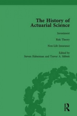 Kniha History of Actuarial Science Vol VII Steven Haberman