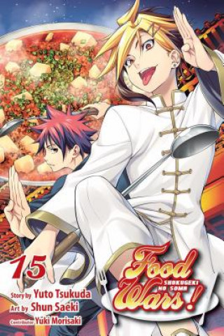 Carte Food Wars!: Shokugeki no Soma, Vol. 15 Yuto Tsukuda